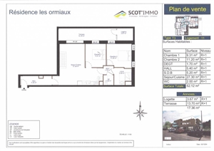 t3 à la vente -   62180  RANG DU FLIERS, surface 62 m2 vente t3 - UBI454166003